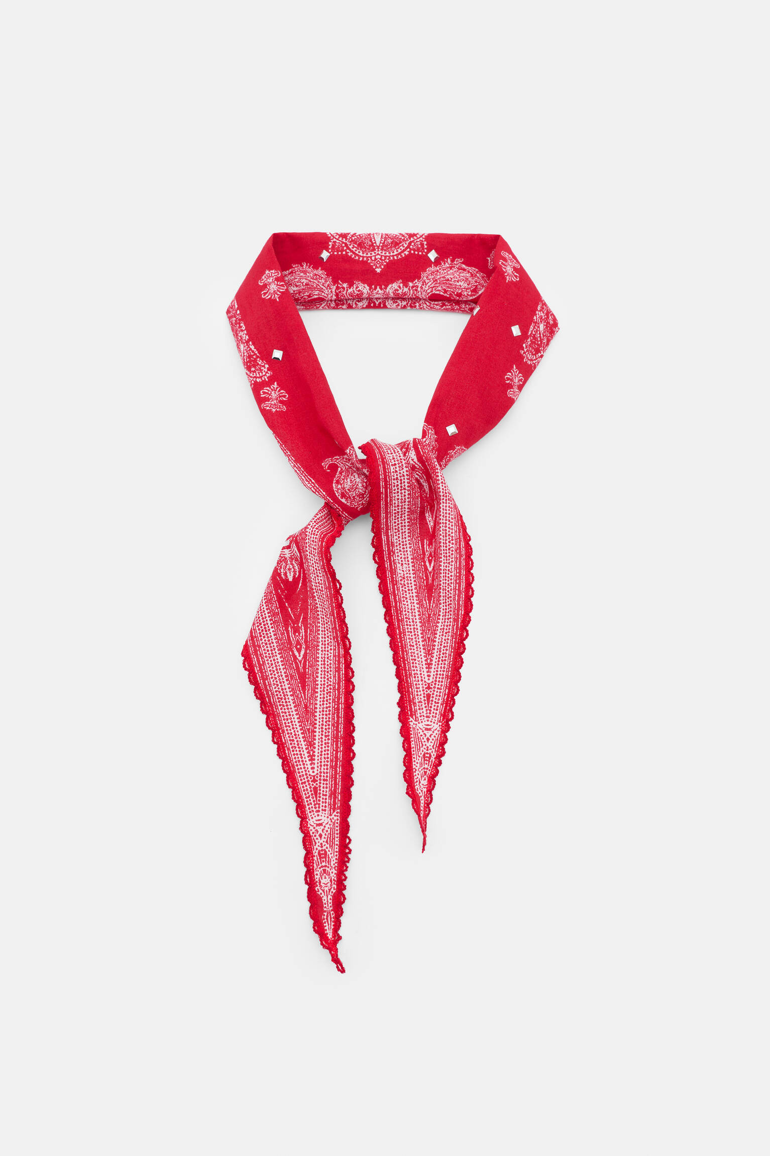 Studded bandanna scarf | Pull&Bear United Kingdom | PULL and BEAR UK