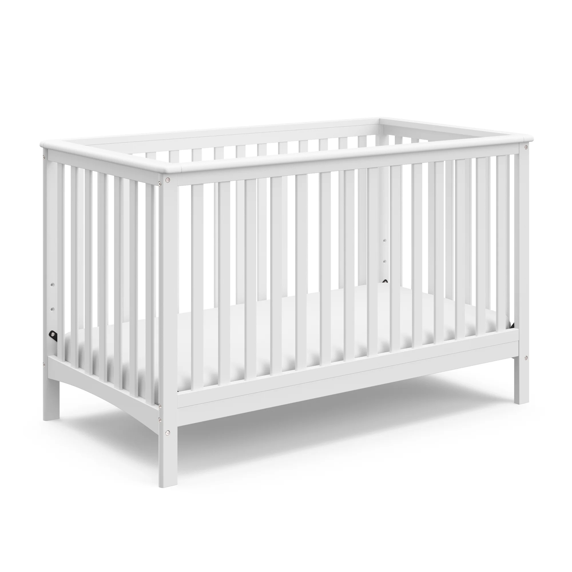 Storkcraft Hillcrest 4-in-1 Convertible Baby Crib, White - Walmart.com | Walmart (US)
