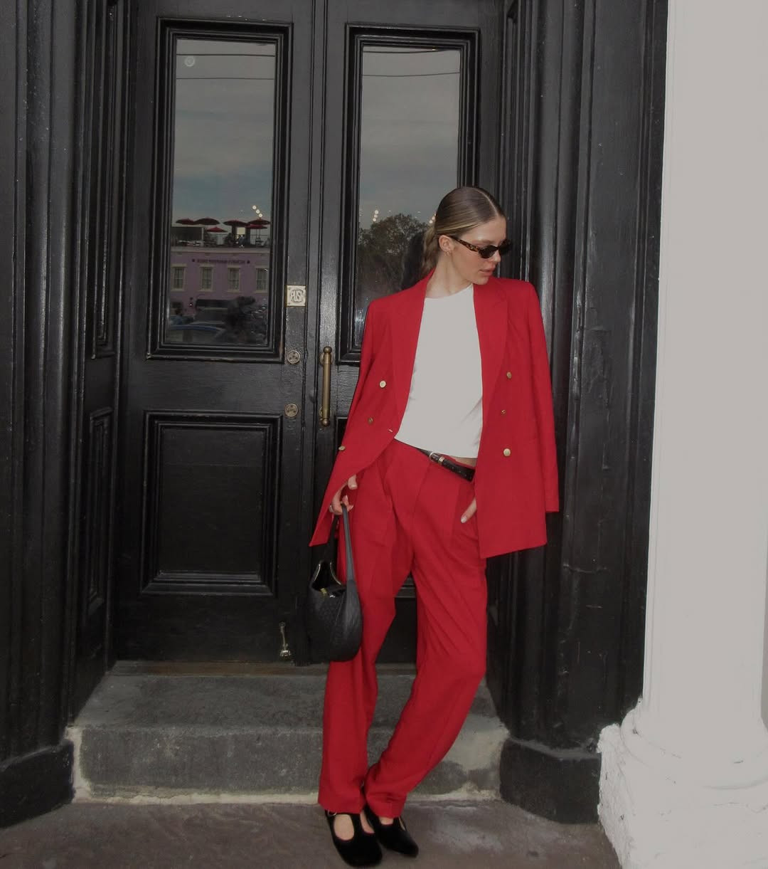 This full outfit is from the Sofia Richie x Tommy Hilfiger collection I love every single piece  

 #LTKSeasonal #LTKStyleTip #LTKWorkwear