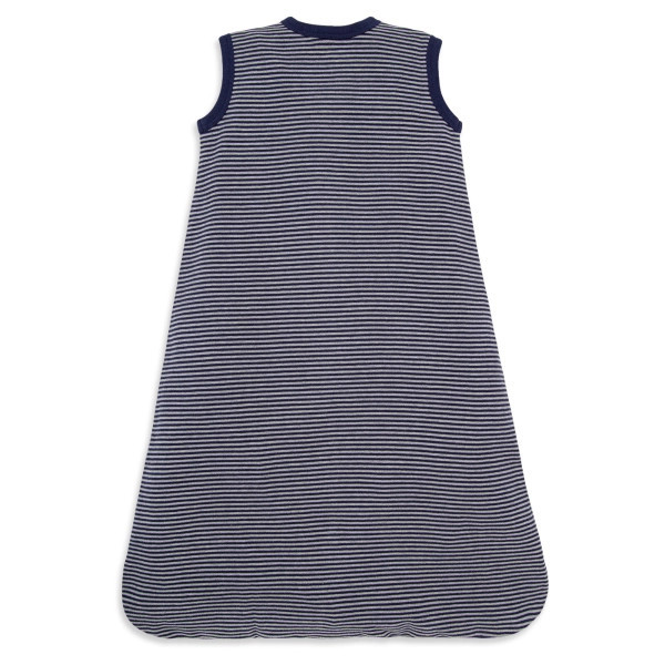 Rugby Stripe Organic Beekeeper™ Wearable Baby Blanket - Grey | Burts Bees Baby