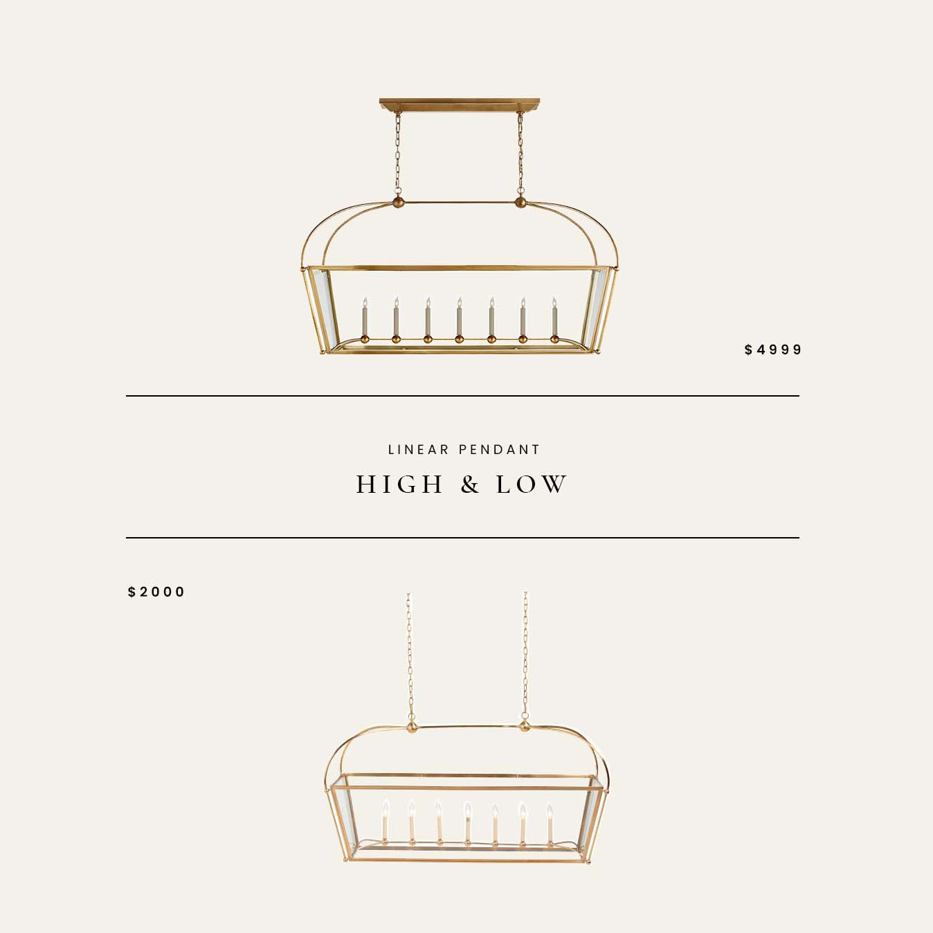 High / Low : Linear Pendant 

 

#LTKHome