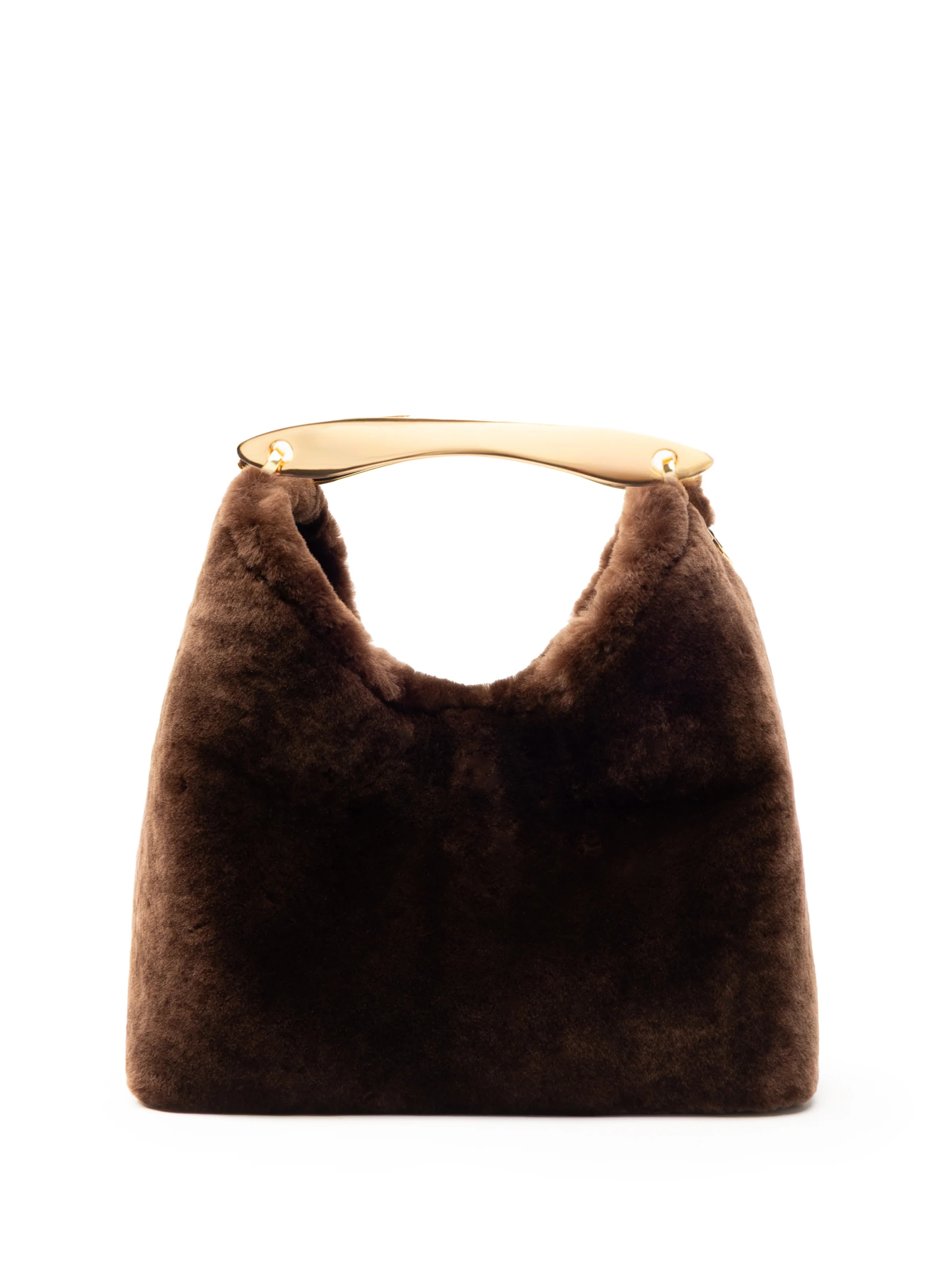 Boomerang Shearling Brownie - Teddy Bag for Winter - Elleme | Elleme