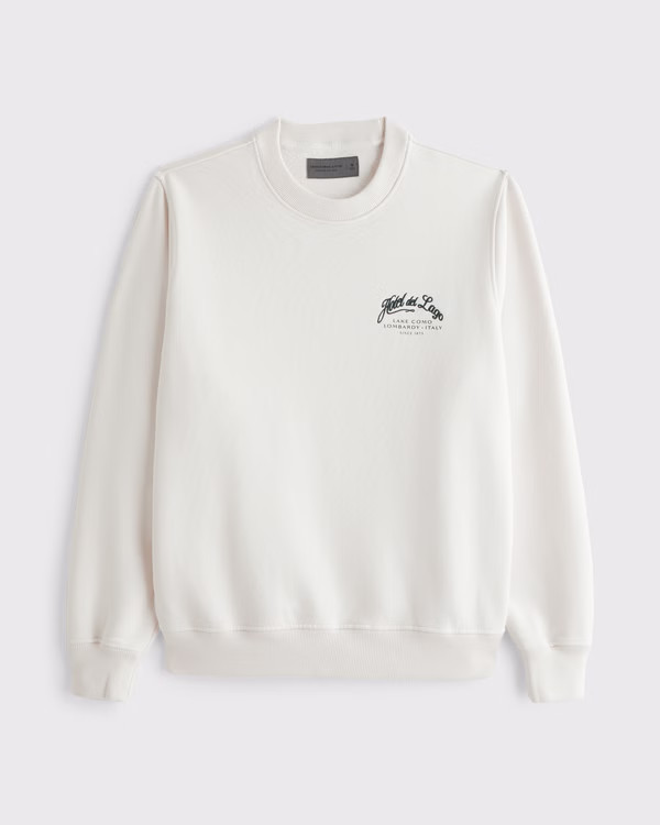 Men's Premium Heavyweight Graphic Crew Sweatshirt | Men's Clearance | Abercrombie.com | Abercrombie & Fitch (US)