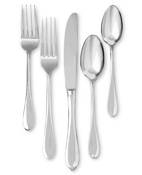 Gorham 18/10 Flatware, Studio 5 Piece Place Setting & Reviews - Flatware & Silverware - Dining & ... | Macys (US)