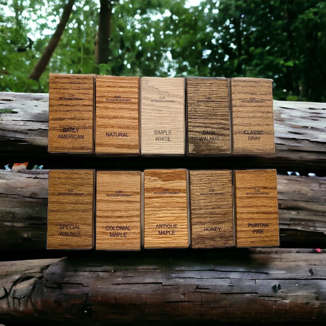 Minwax Stain Samples Birch Poplar Red Oak Aspen Pine Maple Cedar Contractor - Etsy | Etsy (US)