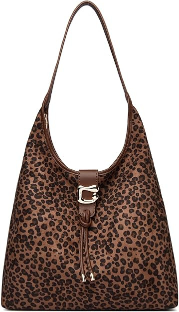 MYHOZEE Suede Hobo Bags for Women Large Slouchy Shoulder Purse Soft Faux Suede Tote Bag with Zipp... | Amazon (US)
