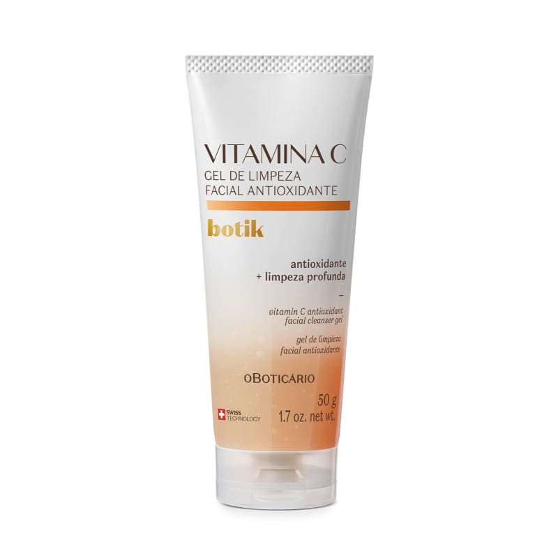Gel de Limpeza Facial Antioxidante Vitamina C Botik 50g | oBoticario (BR)