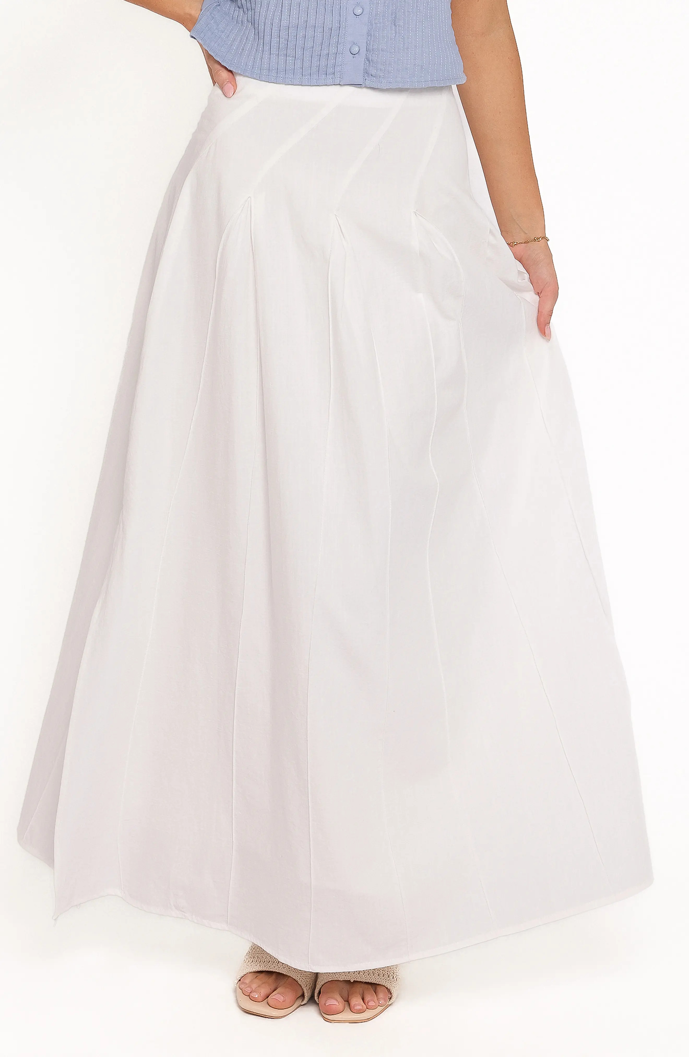 Petal & Pup Zoey Cotton Maxi Skirt (Women) | Nordstrom | Nordstrom
