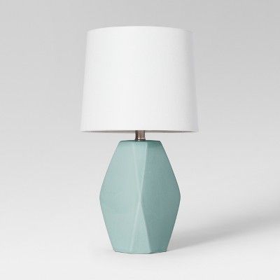 Modern Ceramic Facet Accent Table Lamp - Project 62™ | Target