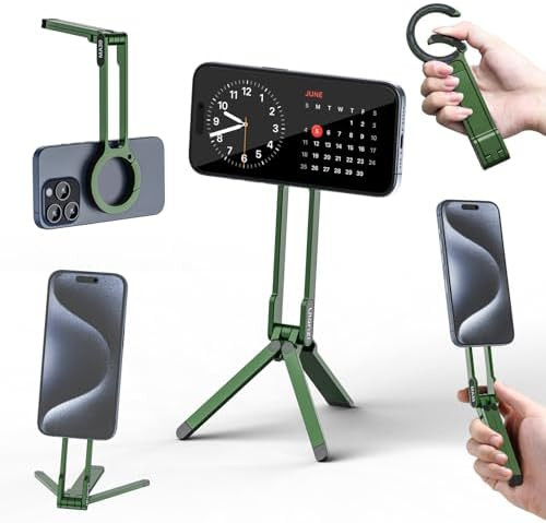ULANZI MA30 Magnetic Phone Tripod Stand for iPhone - Aluminium Maglock Smartphone Mini Tripod Poc... | Amazon (US)