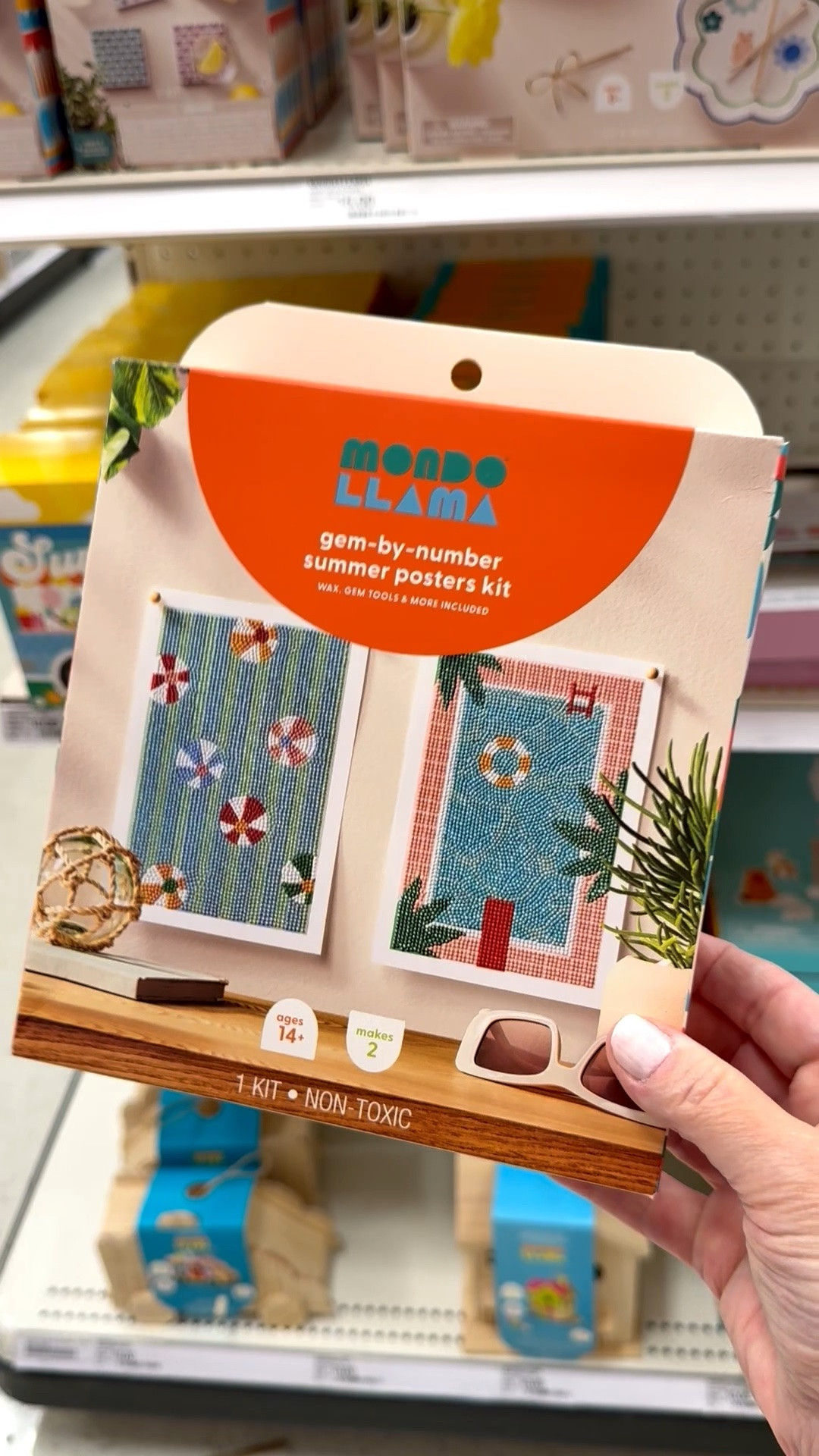 Craft kits like this gem-by-numbers are a perfect thing to keep on hand whether you need to entertain the kids on a rainy summer day or you’re hosting a creative happy hour with your besties.

#craftkit #gembynumbers #summercrafts #target #gemart #gempainting #craftsforkids #craftsforadults

#LTKSeasonal #LTKHome #LTKKids