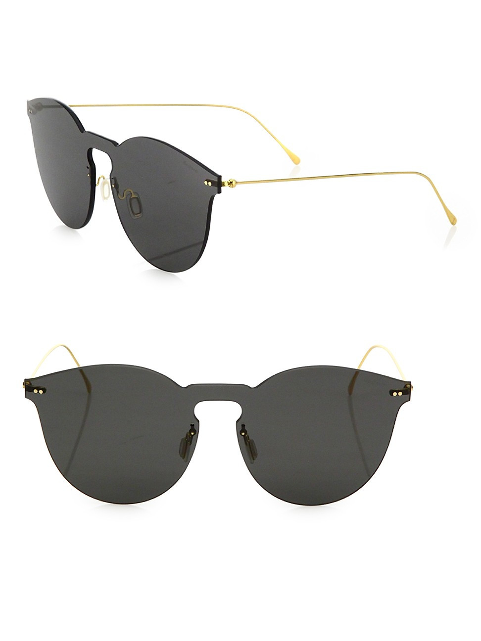 Leonard II Mask 50MM Round Sunglasses | Saks Fifth Avenue