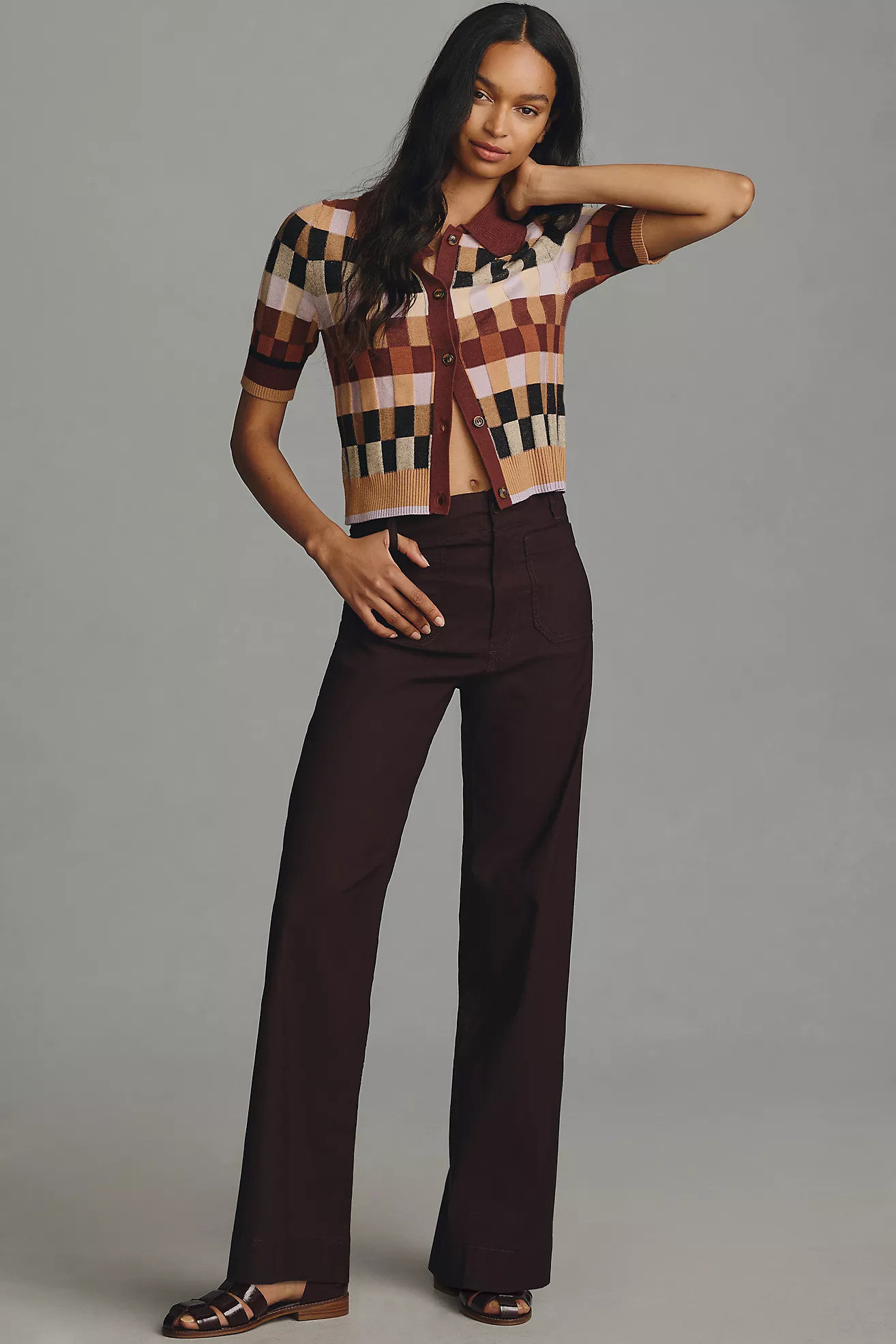 The Colette Full-Length Wide-Leg Pants by Maeve | Anthropologie (US)