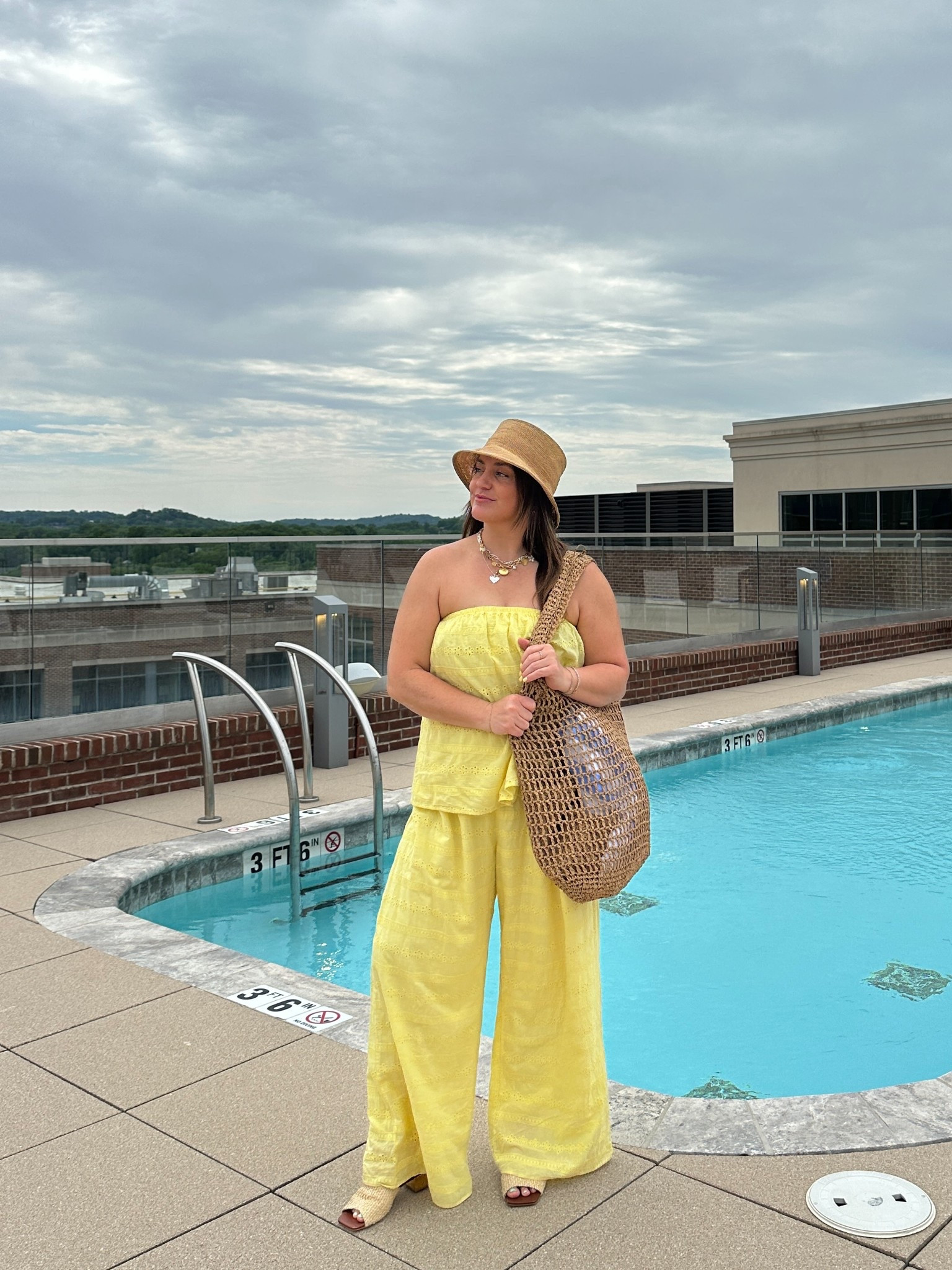 Summer rooftop elevated outfit ☀️
Wearing size XL 

#LTKTravel #LTKStyleTip #LTKSeasonal