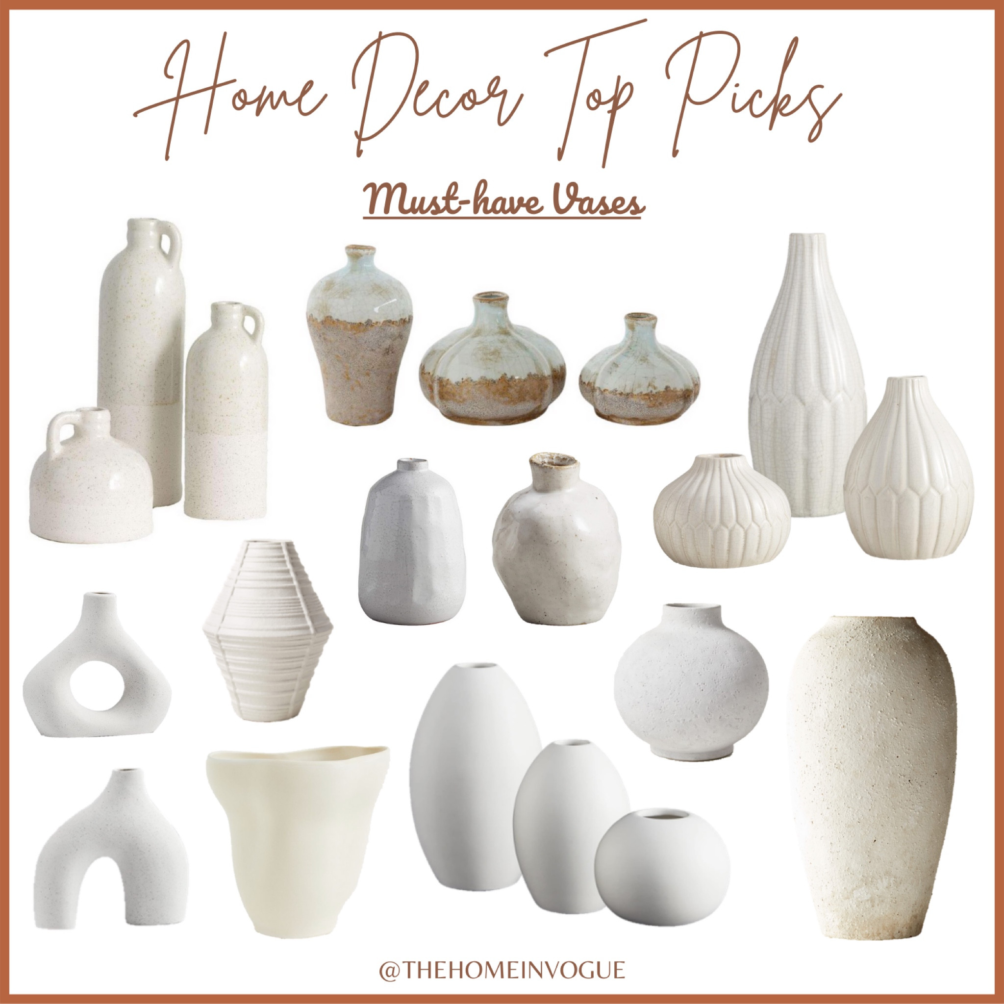White vases, neutral home decor, Nordic style vases, tall vases, large vases, cream vases, round vases, asymmetric vase, terracotta vase set, ceramic vase, stoneware vase, textured white vase 

#LTKsalealert #LTKhome #LTKstyletip