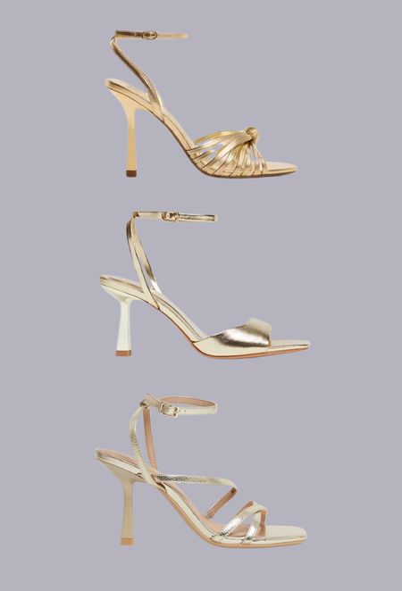 Gold Heels 

#LTKshoecrush #LTKfindsunder50 #LTKwedding
