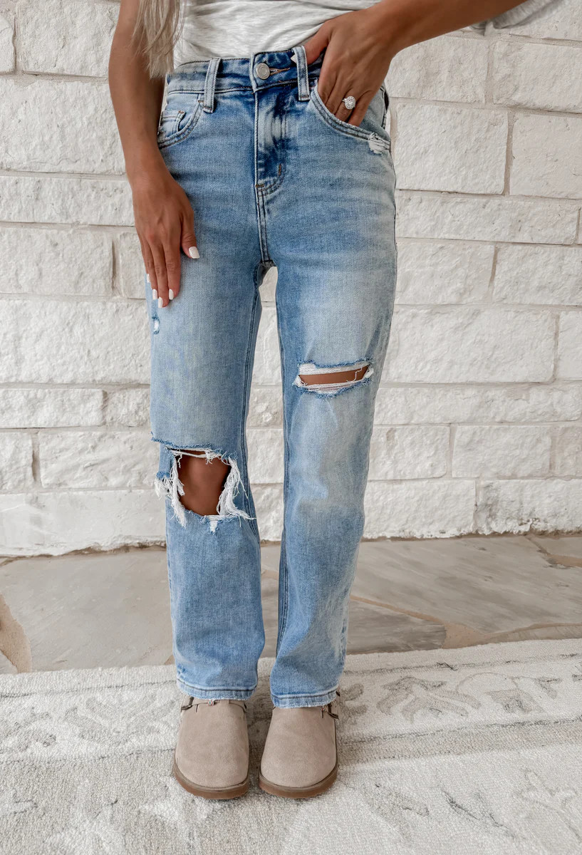 Kendall High Rise Dad Jeans | CK Squared Boutique