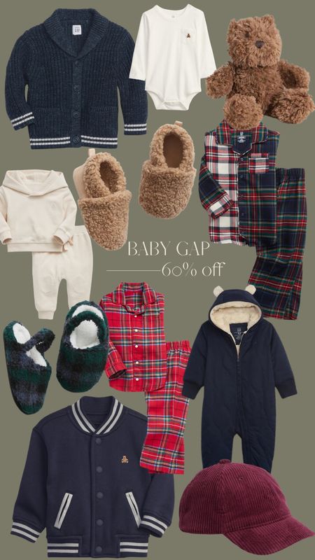 Gap 60% off sale - baby clothes, kids Christmas pajamas 

#LTKCyberweek #LTKkids #LTKbaby