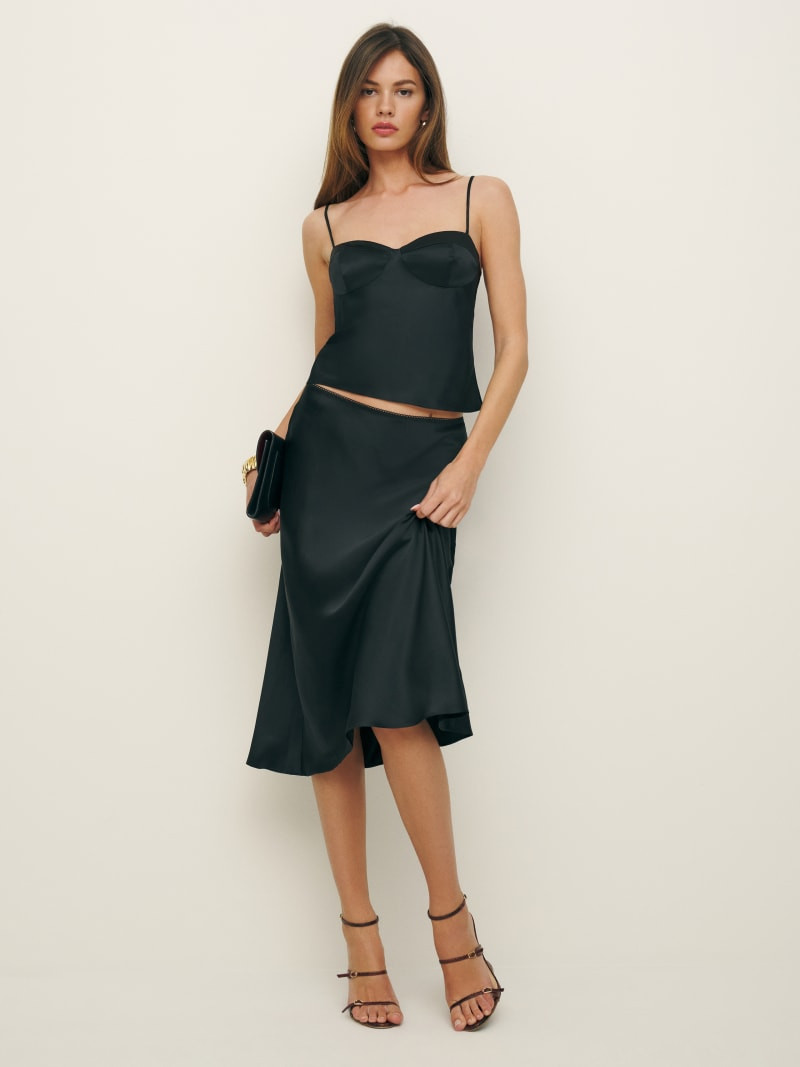 Sia Silk Two Piece | Reformation (Global)