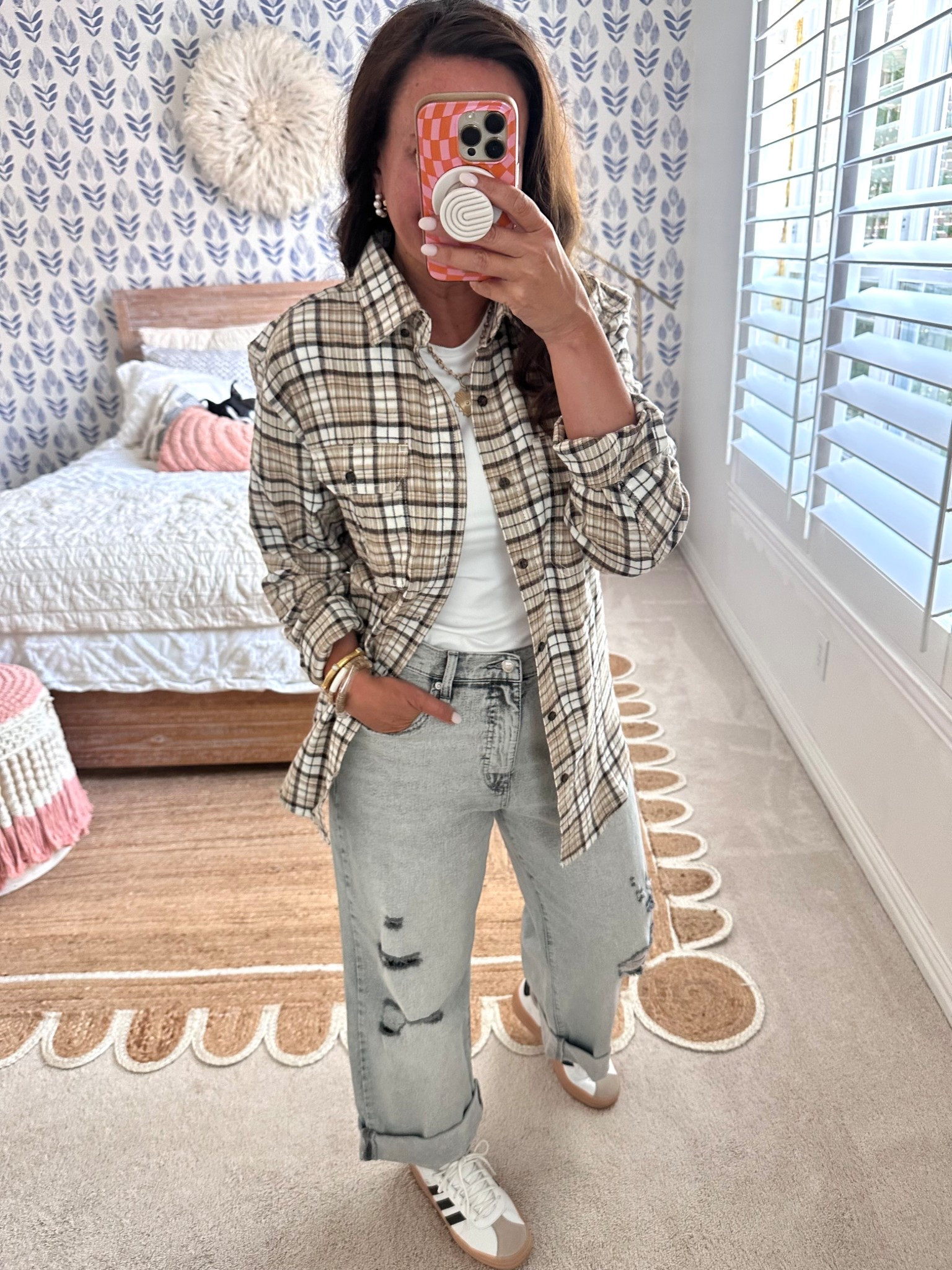 Small men's dept $13 flannel! 24 options! 
Small, double lined tee
Jeans are TTS and SO cute! 
.


#LTKFindsUnder50 #LTKStyleTip #LTKOver40