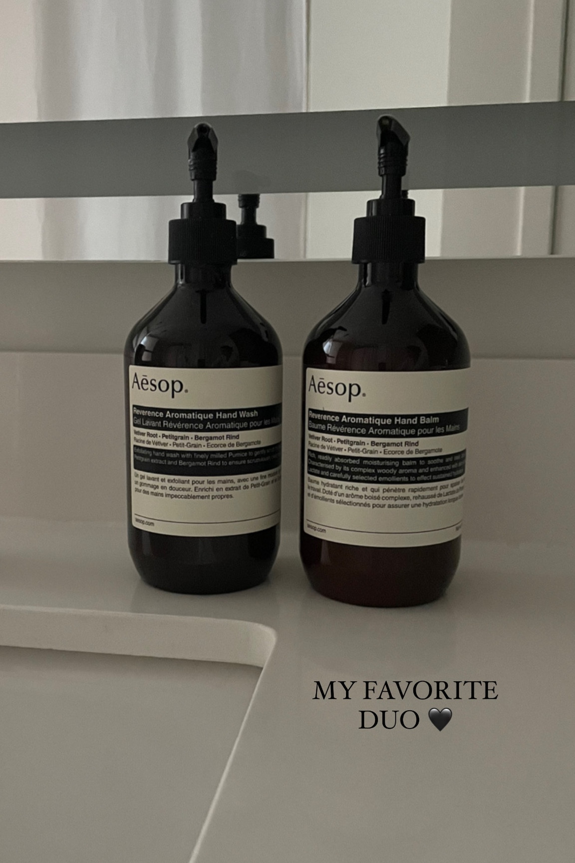 Hand soap and balm 🤎