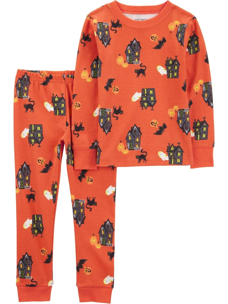 Carter's Child of Mine Toddler Halloween Pajama Set, 2-Piece, Sizes 12M-5T | Walmart (US)
