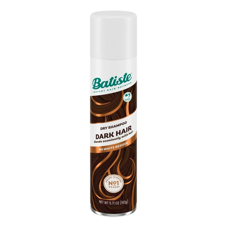 Batiste Dry Shampoo for Dark Hair, Refresh Hair and Absorb Oil Between Washes, Waterless Shampoo ... | Walmart (US)
