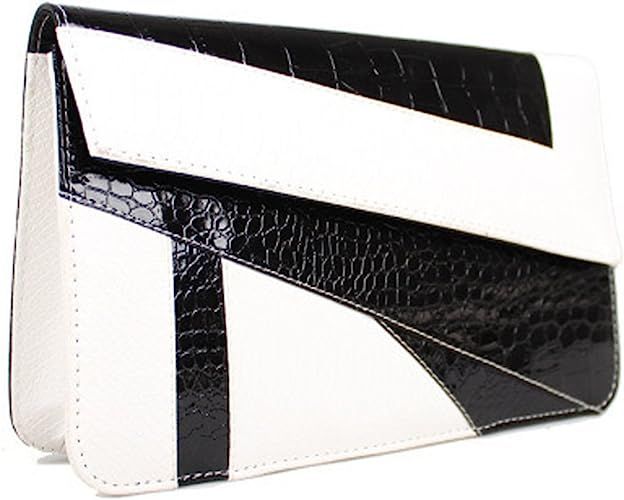 FiveloveTwo Womens PU Clutch Handbags and Purse Wallet Shoulder Party Satchels | Amazon (US)