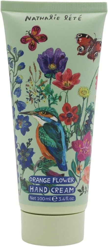 Heathcote & Ivory Nathalie Lete Forest Folk Orange Flower Hand Cream Bird 3.3oz | Amazon (US)