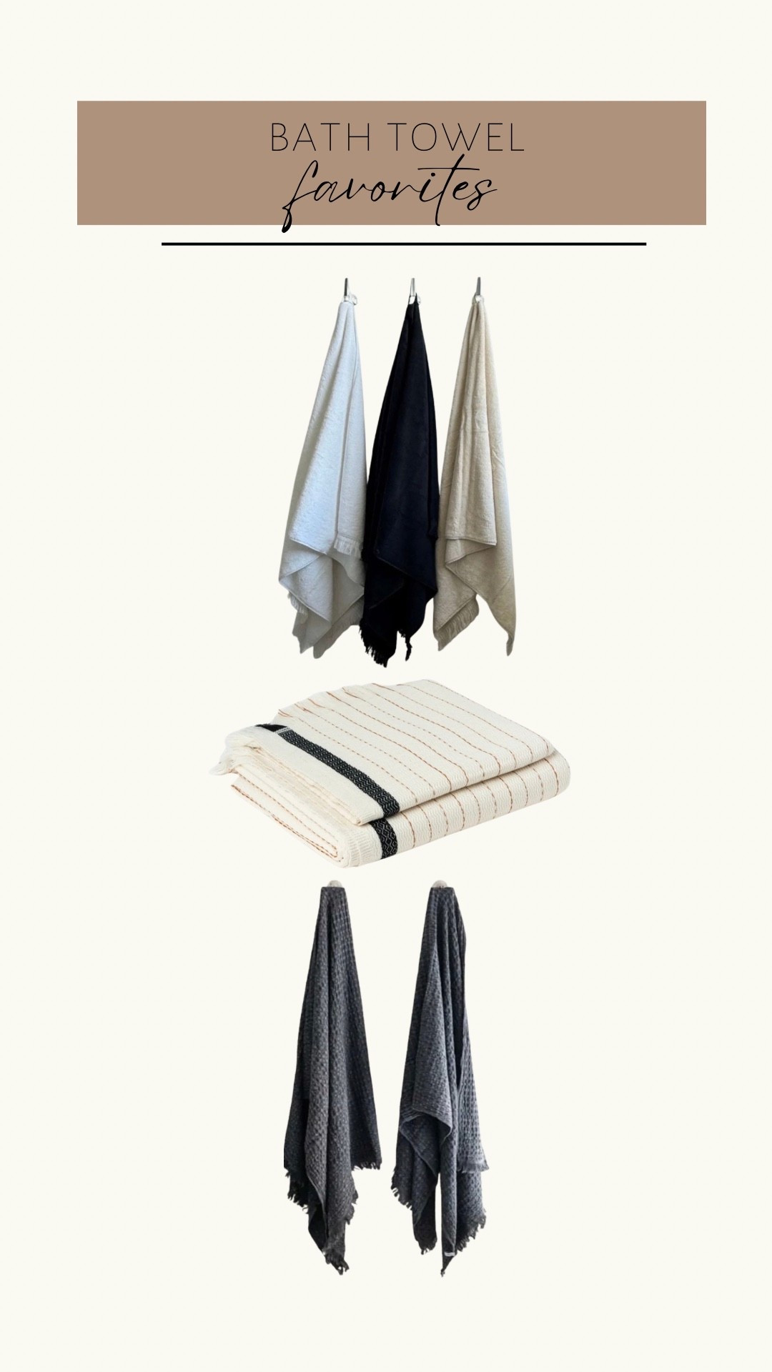 High quality towels are on my list for Christmas! These are beautiful and functional

#LTKHome