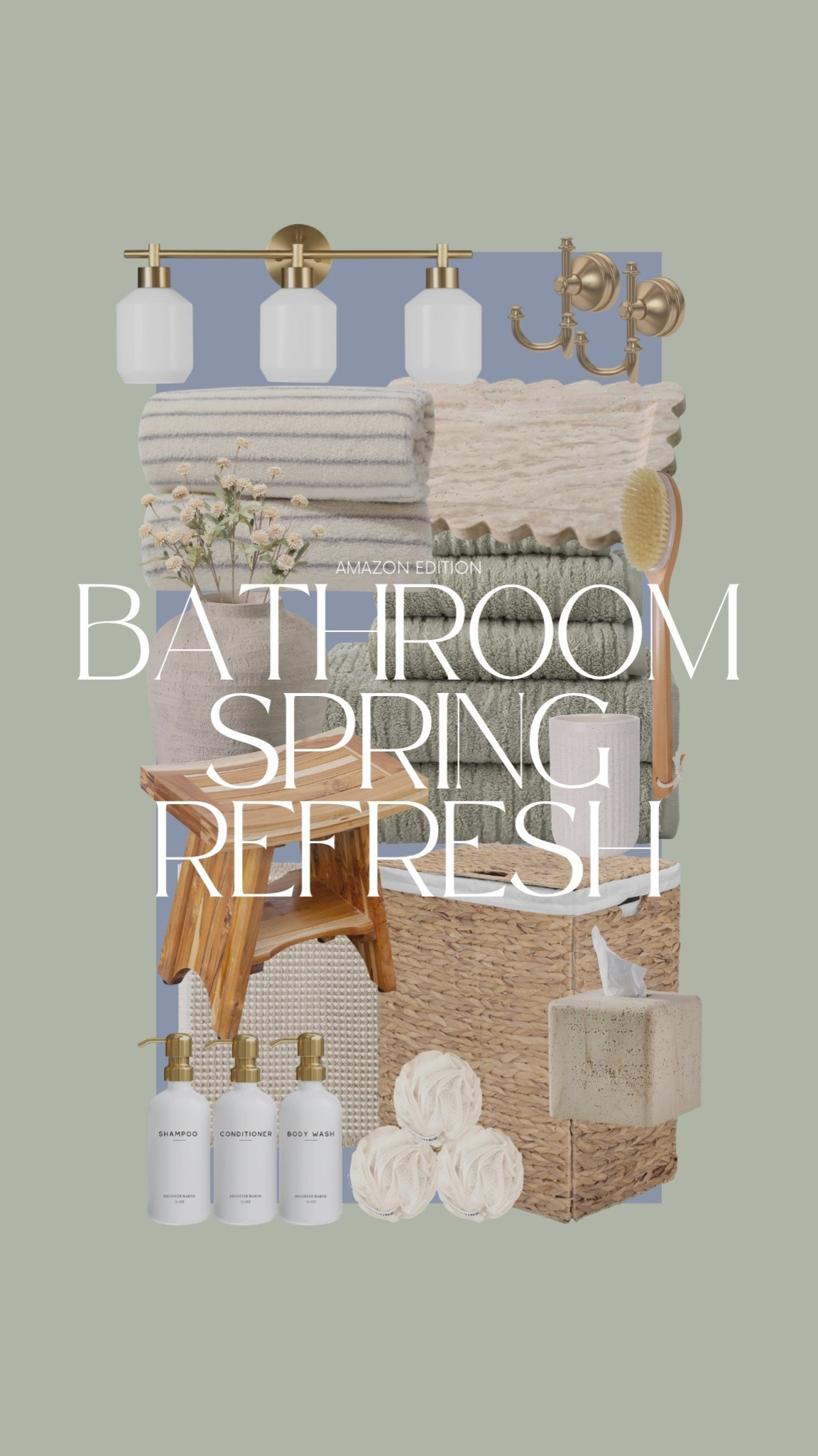 My bathroom spring refresh picks. Simple, stylish pieces that instantly make the space feel fresh, inviting, and easy to live in.

#LTKdayinmylife #LTKSeasonal #LTKHome