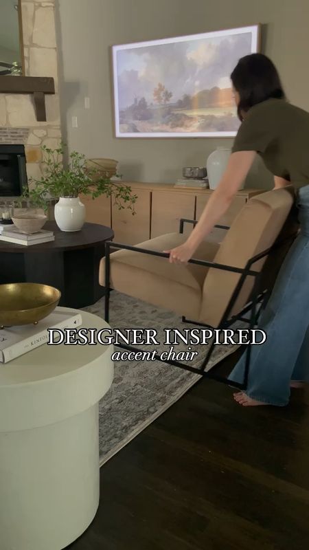 These brown designer inspired accent chairs are absolutely stunning! They come in two other colors if this color isn’t your favorite. 

Living room inspiration, home decor, our everyday home, console table, arch mirror, faux floral stems, Area rug, console table, wall art, swivel chair, side table, coffee table, coffee table decor, bedroom, dining room, kitchen,neutral decor, budget friendly, affordable home decor, home office, tv stand, sectional sofa, dining table, affordable home decor, floor mirror, budget friendly home decor, dresser, king bedding, oureverydayhome 

#LTKVideo #LTKHome #LTKSaleAlert