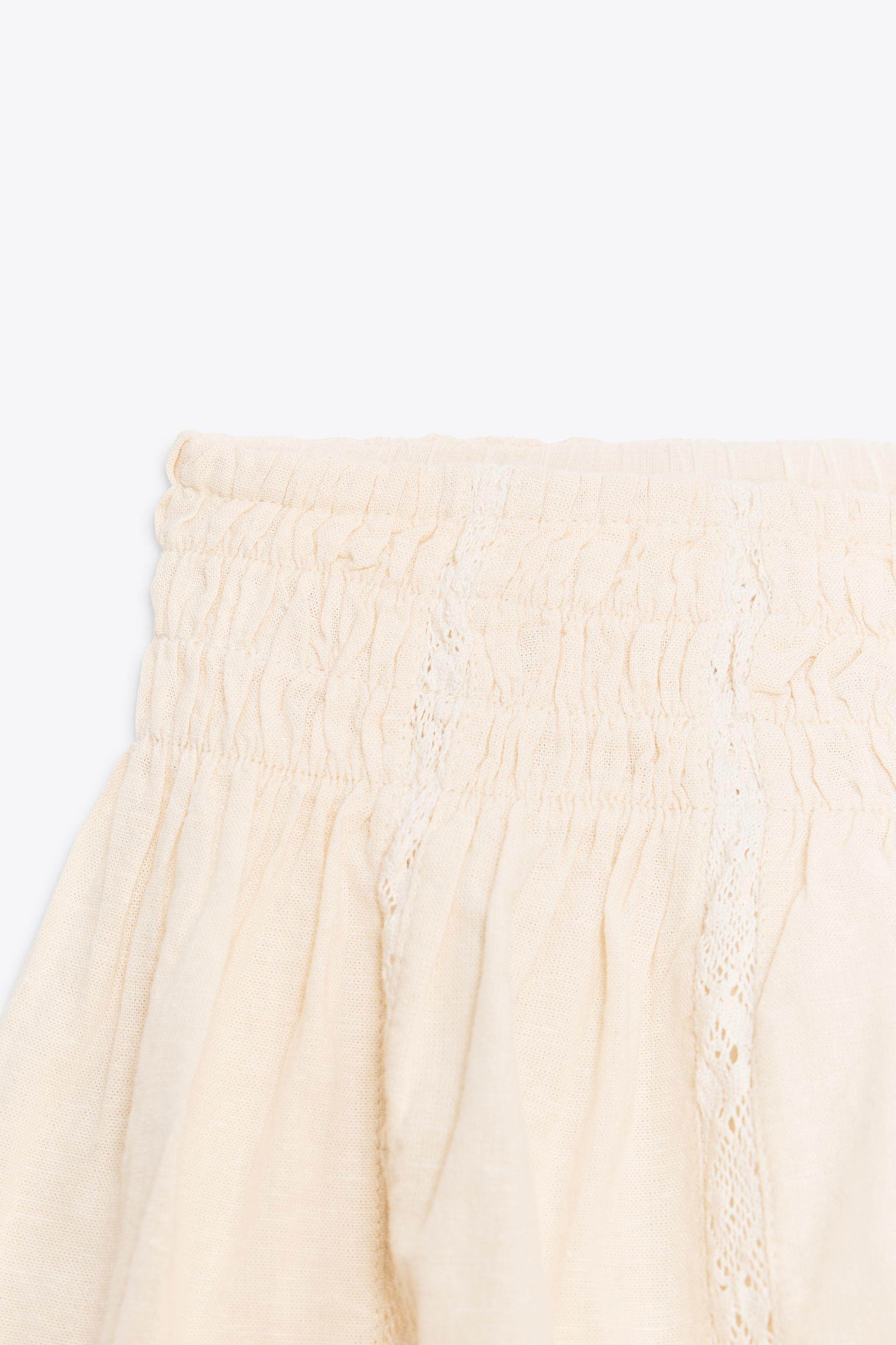 EMBROIDERED SHORTS | Zara AU