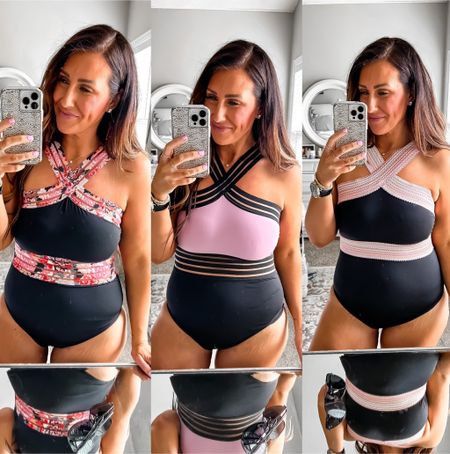 Amazon swimsuit size 14
I always size up one -2 in swimsuits 
Beach vacation 
Swimsuit 


#LTKswim #LTKcurves #LTKFind