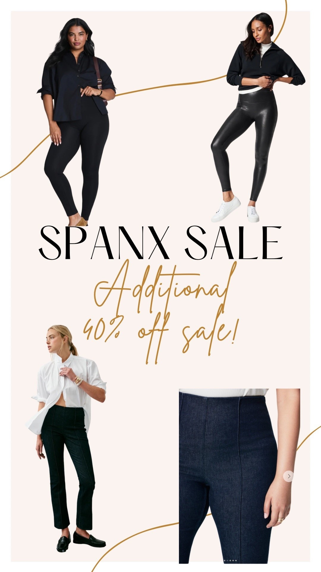 Spanx has an amazing cyber Monday sale and some items are an additional 40% off the sale price!!!

#LTKFindsUnder50 #LTKCyberWeek #LTKSaleAlert
