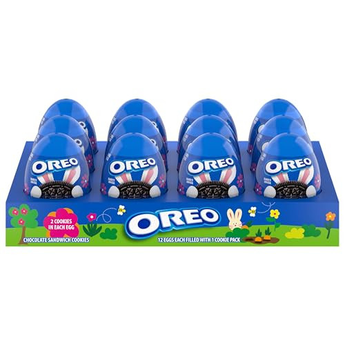 Oreo Chocolate Sandwich Cookies, 12 Easter Eggs (2 Cookies Per Egg) | Amazon (US)