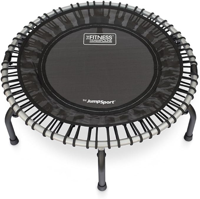JumpSport 350F | Folding Fitness Trampoline | Easy Storage | No-Tip Arched Legs | Safe & Stable B... | Amazon (US)
