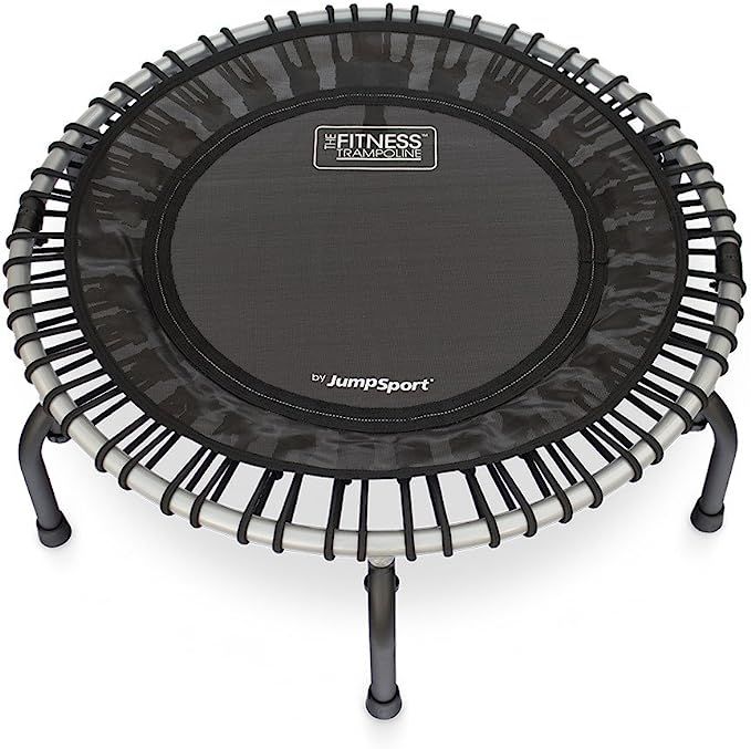 JumpSport 350F | Folding Fitness Trampoline | Easy Storage | No-Tip Arched Legs | Safe & Stable B... | Amazon (US)