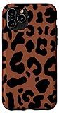 iPhone 11 Pro Orange Leopard Print Phone Case Cheetah Animal Women Cute Case | Amazon (US)
