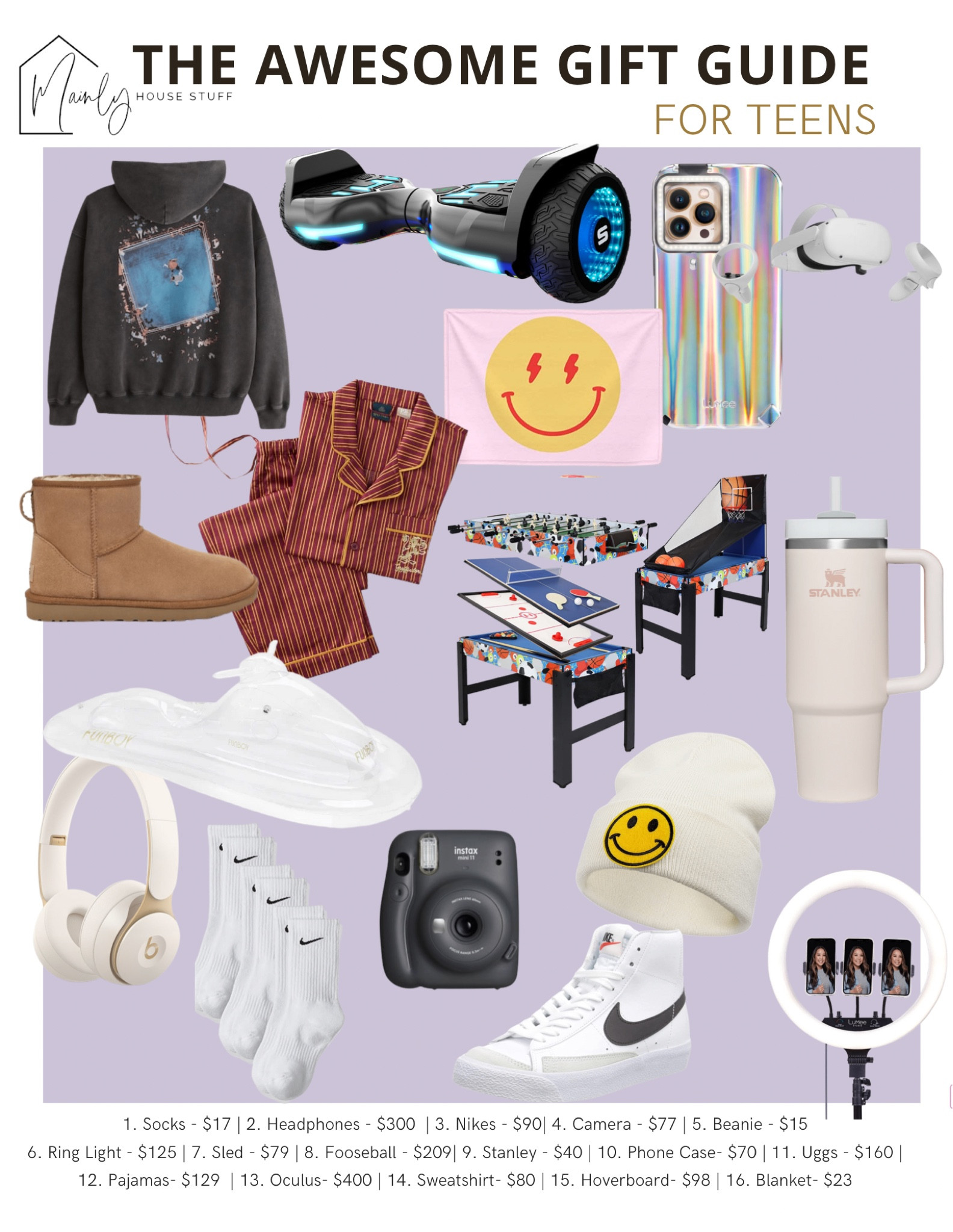 Gifts for the teenagers in your life #walmart #amazon #target 

#LTKSeasonal #LTKHoliday #LTKGiftGuide