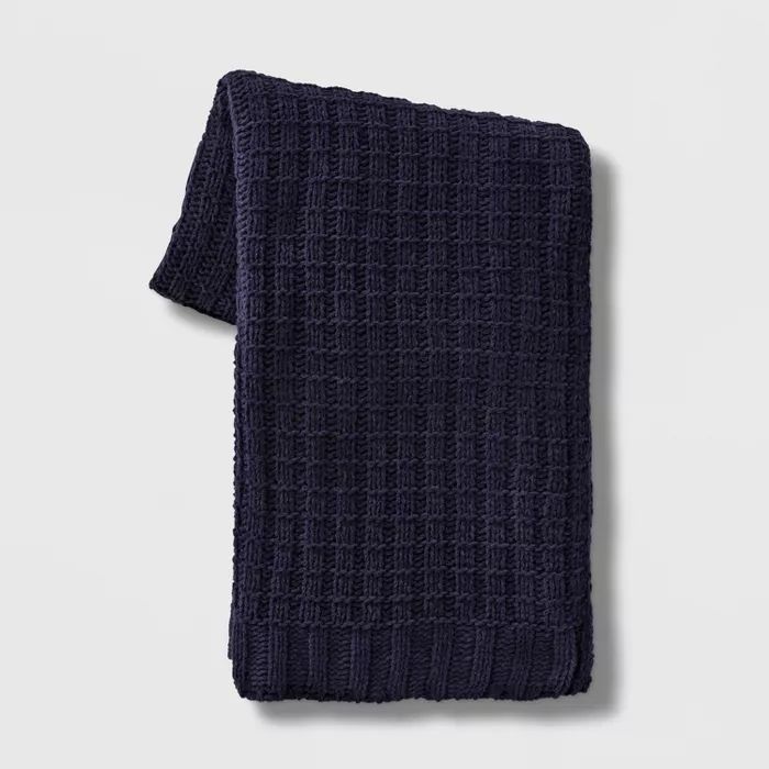 Solid Chenille Throw Blanket - Threshold™ | Target