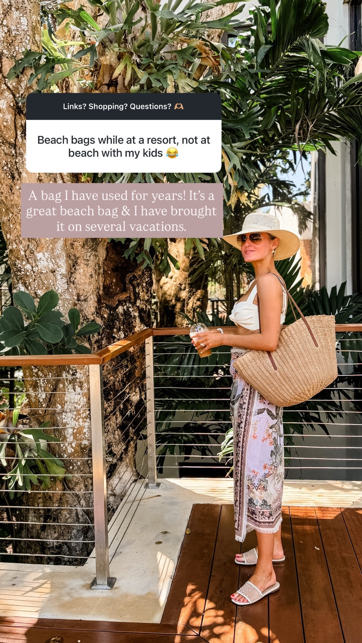I’ve been using this beach bag for years! So chic & has held up so well!

Loverly Grey, straw tote, straw bag, beach bag, beach tote

#LTKSeasonal #LTKSwim #LTKTravel