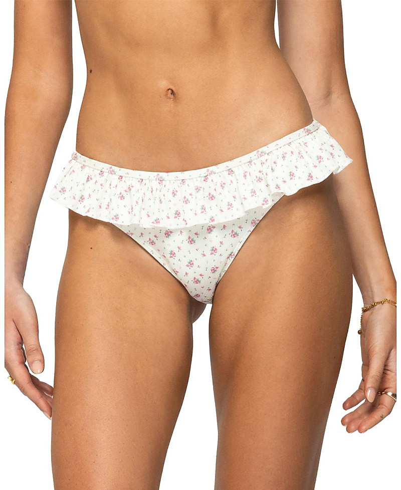 Edikted Amelia Ruffled Bikini Bottom | Bloomingdale's (US)