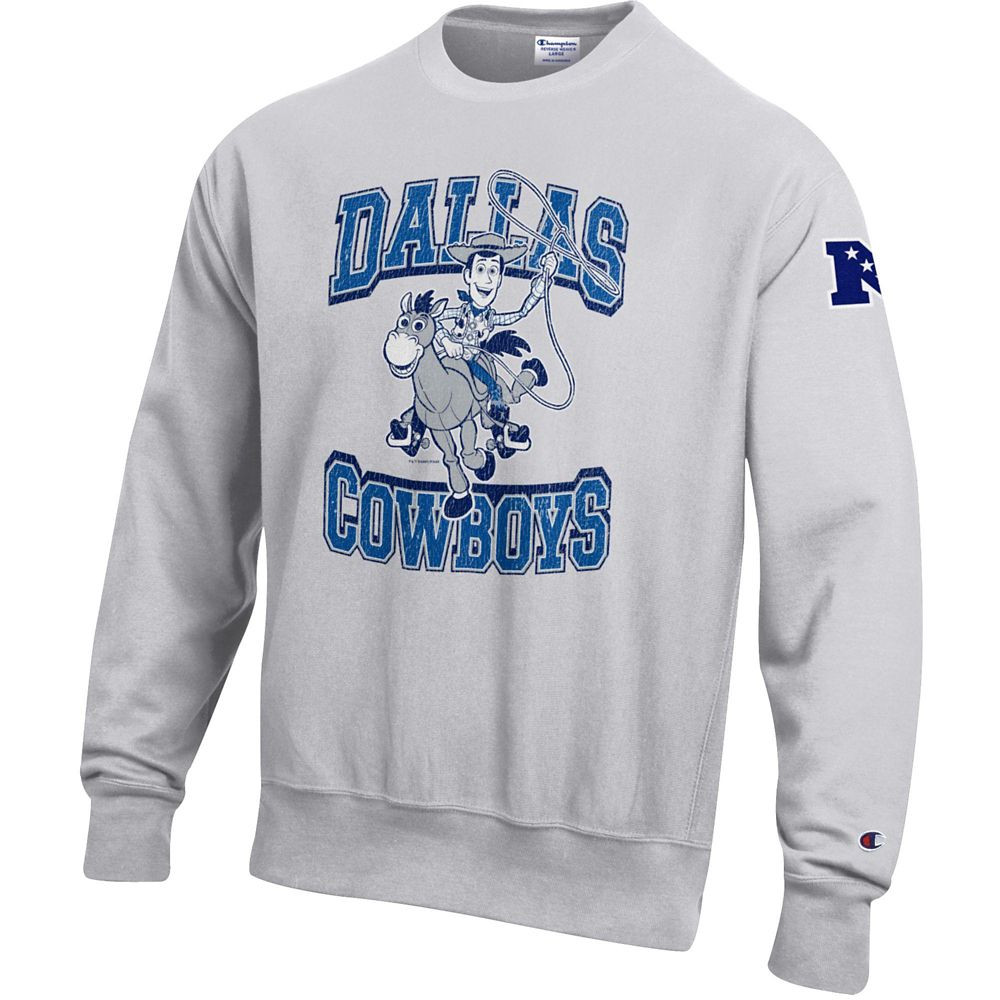 Woody – Dallas Cowboys Pullover Sweatshirt for Adults – Disney | Champion NFL | Disney Store