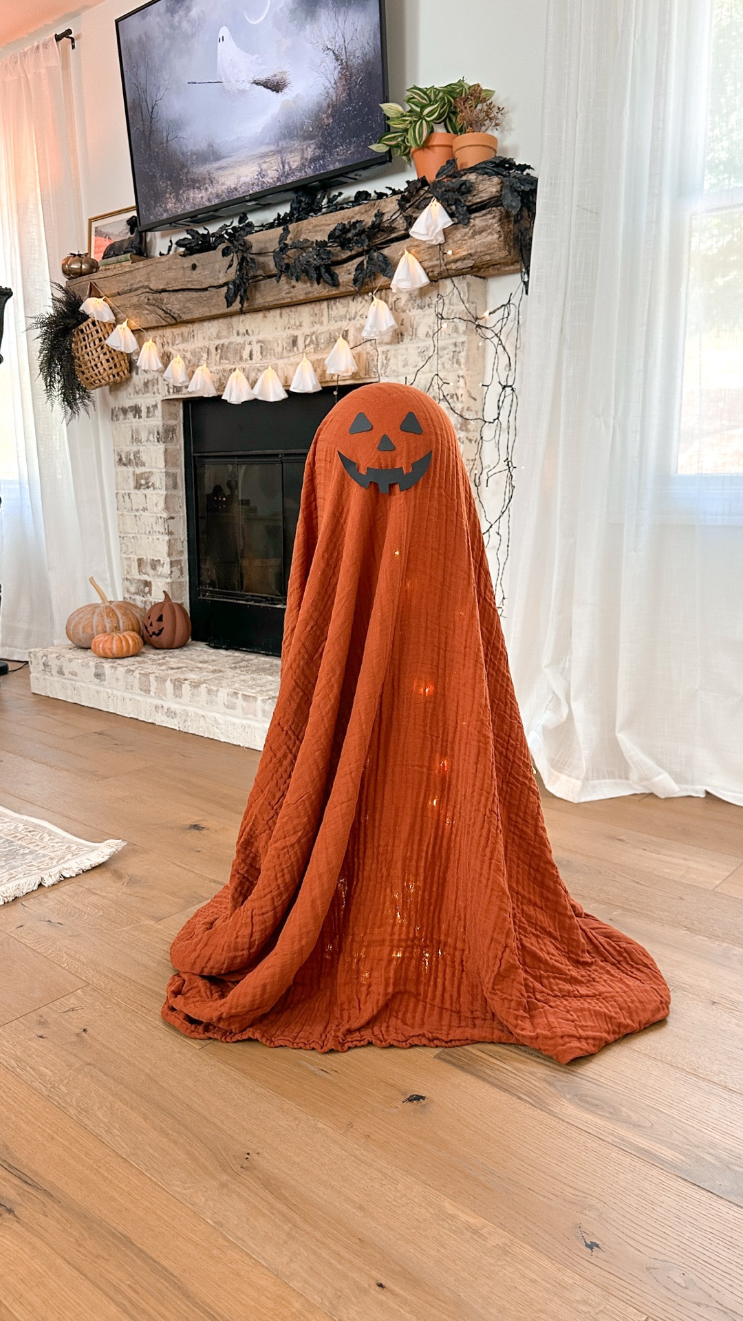 Pottery Barn inspired Jack O’Lantern ghosts! 🎃👻 Or if diy isnt your thing, the PB ones are way cute!

#LTKSeasonal #LTKHome
