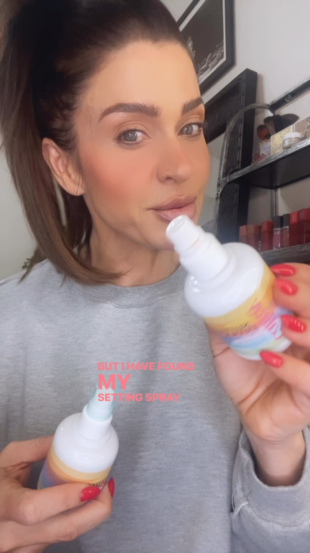 Favorite setting spray ever !

Makeup
Setting spray
Waterproof setting spray
Waterproof makeup
Sephora finds
Caliray
Summer 

#LTKFindsUnder50 #LTKWatchNow #LTKBeauty