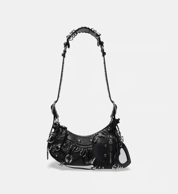 Sac besace Le Cagole XS en cuir - Balenciaga - Galeries Lafayette | Galeries Lafayette (FR)