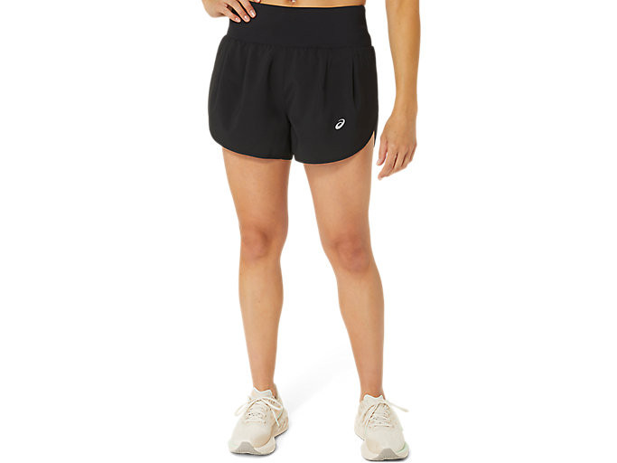 ROAD 3.5IN SHORT | Women | Performance Black | Shorts & Pants | ASICS United States | ASICS (US)