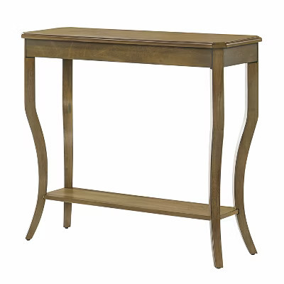Galano Wood Console Table in Antique Oak | Target