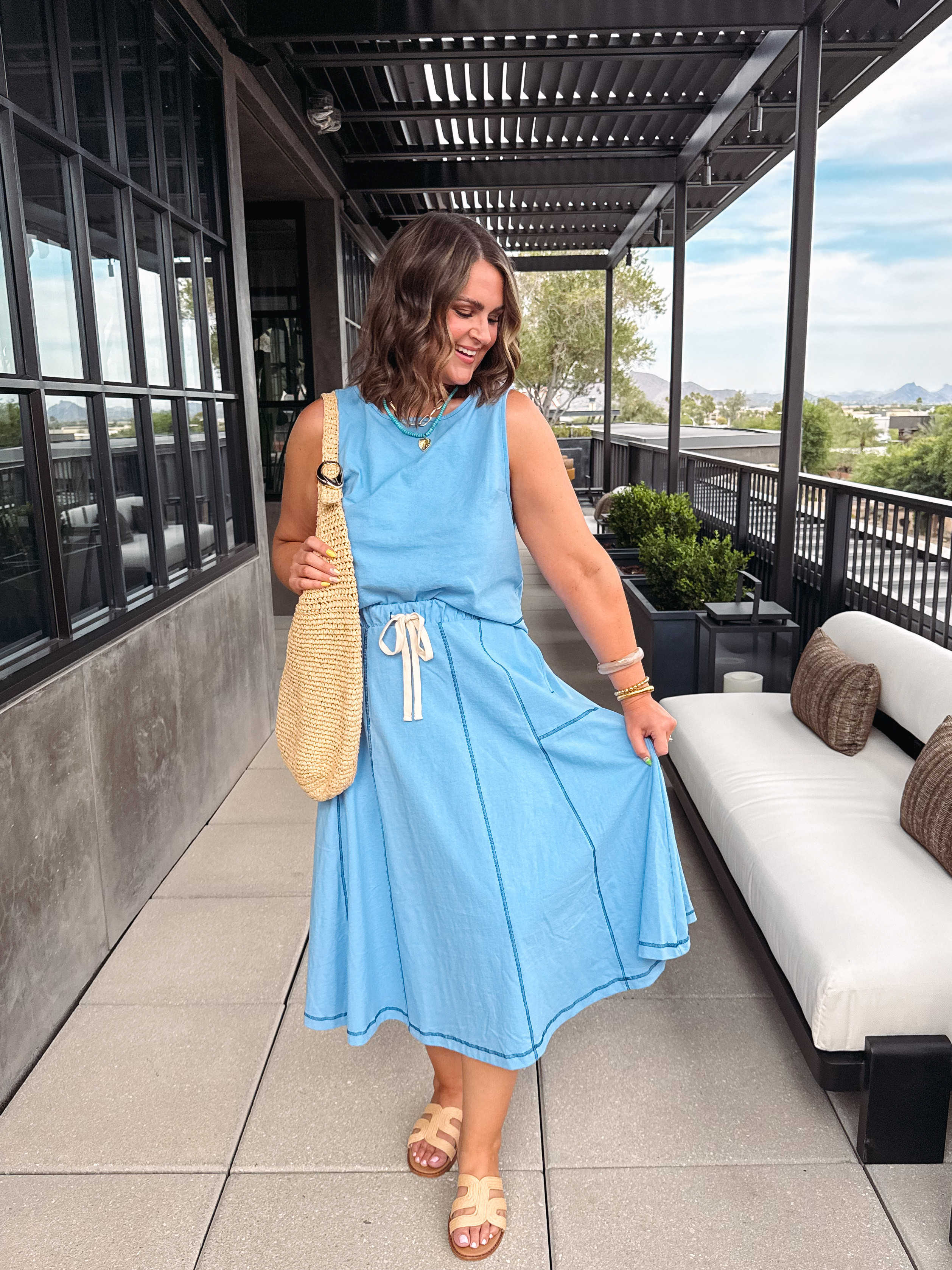 What I'm Wearing in Scottsdale🌞 // free people skirt set, linked other colors too!

tts, L // sandals 10

free people, sandals, skirt set, set, two piece set, sam edelman sandals, jelly sandals, knit tote bag, jewelry, Courtney Hamilton, mid size fashion, size 12, size 14, California 

 

#LTKTravel #LTKMidsize #LTKFindsUnder100